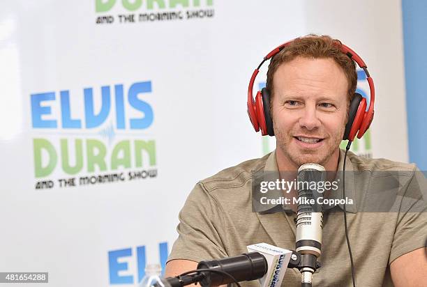 Actor Ian Ziering visits "The Elvis Duran Z100 Morning Show"at Z100 Studio on July 23, 2015 in New York City.