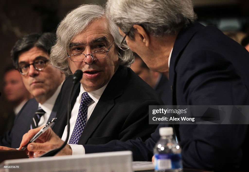 Kerry, Lew And Moniz Testify At Senate Hearing On Iran Nuclear Agreement Review