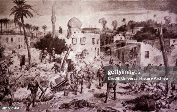 World War I - November 7th the second stage in Sir Edmund Allenby's victorious advance was the capture of Gaza, Beersheba, during the campaign in...