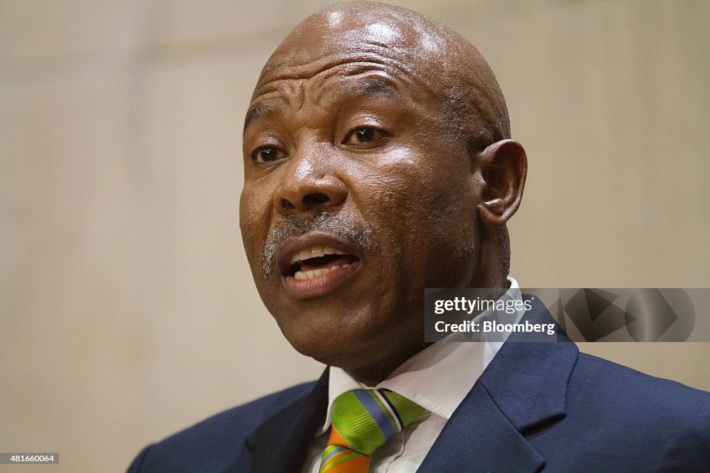 South Africa Reserve Bank Governor Lesetja Kganyago News Conference