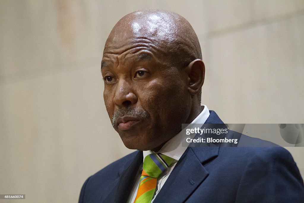 South Africa Reserve Bank Governor Lesetja Kganyago News Conference