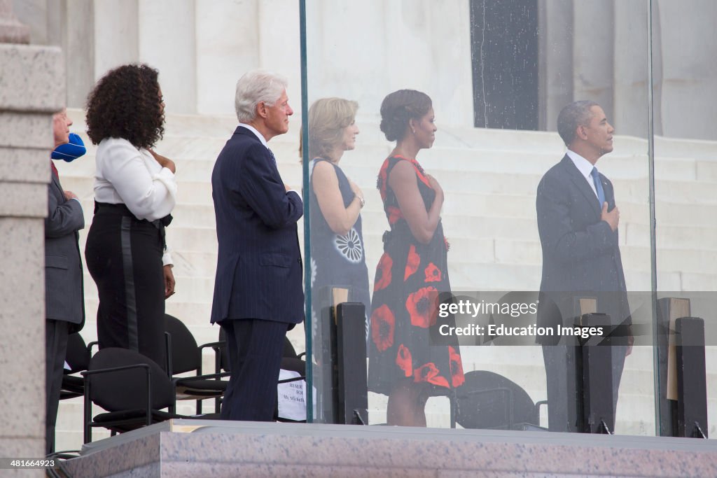 Let Freedom Ring, President Obama and Former Presidents Bill Clinton and Jimmy Carter, 50th Anniversary Of MLKs March