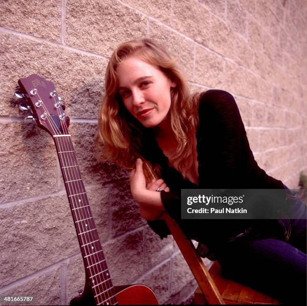 Portrait of musician Tift Merritt, Chicago, Illinois, June 21, 2002.