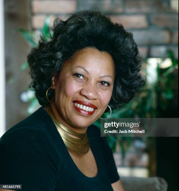 Pulitzer Prize-winning author Toni Morrison photographed in New York City in 1979.