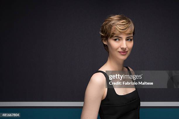 Actress Louise Bourgoin is photographed for The Hollywood Reporter on May 15, 2015 in Cannes, France.