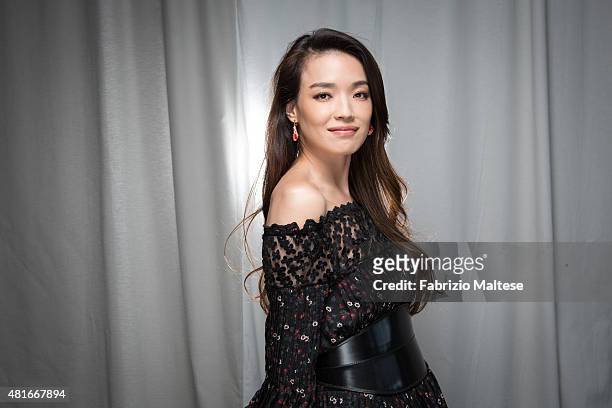 Actress Shu Qi is photographed for The Hollywood Reporter on May 15, 2015 in Cannes, France.