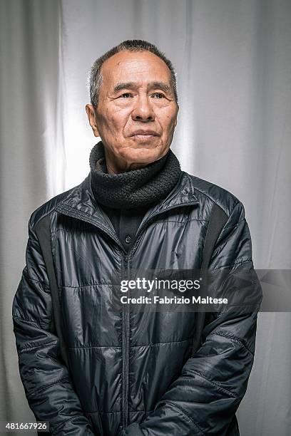 Director Hou Hsiao-hsien is photographed for The Hollywood Reporter on May 15, 2015 in Cannes, France.