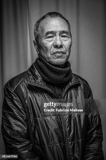 Director Hou Hsiao-hsien is photographed for The Hollywood Reporter on May 15, 2015 in Cannes, France.