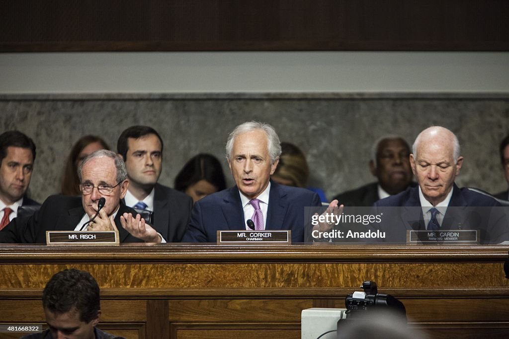 Senate Hearing on Iran Nuclear Deal