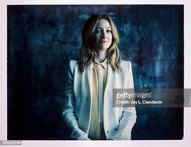 Actress Judy Greer of 'Archer' is photographed on polaroid film at Comic-Con International 2015 for Los Angeles Times on July 9, 2015 in San Diego,...
