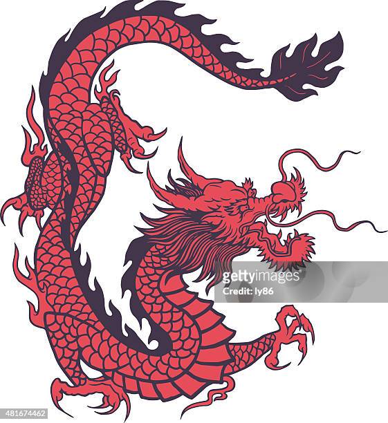 chinese dragon - 中國龍 幅插畫檔、美工圖案、卡通及圖標