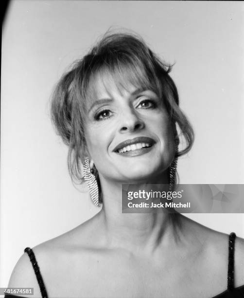 Tony Award-winning actress and singer Patti LuPone photographed in New York City in August 1995.