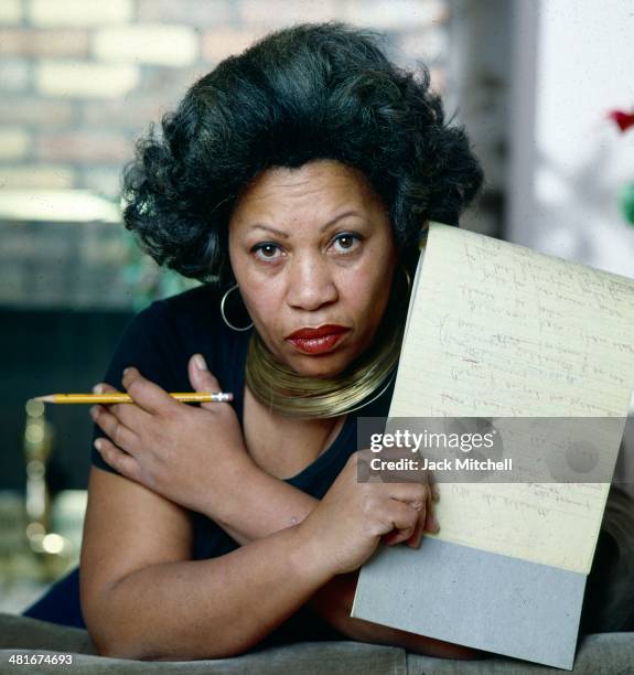 Pulitzer Prize-winning author Toni Morrison photographed in New York City in 1979.