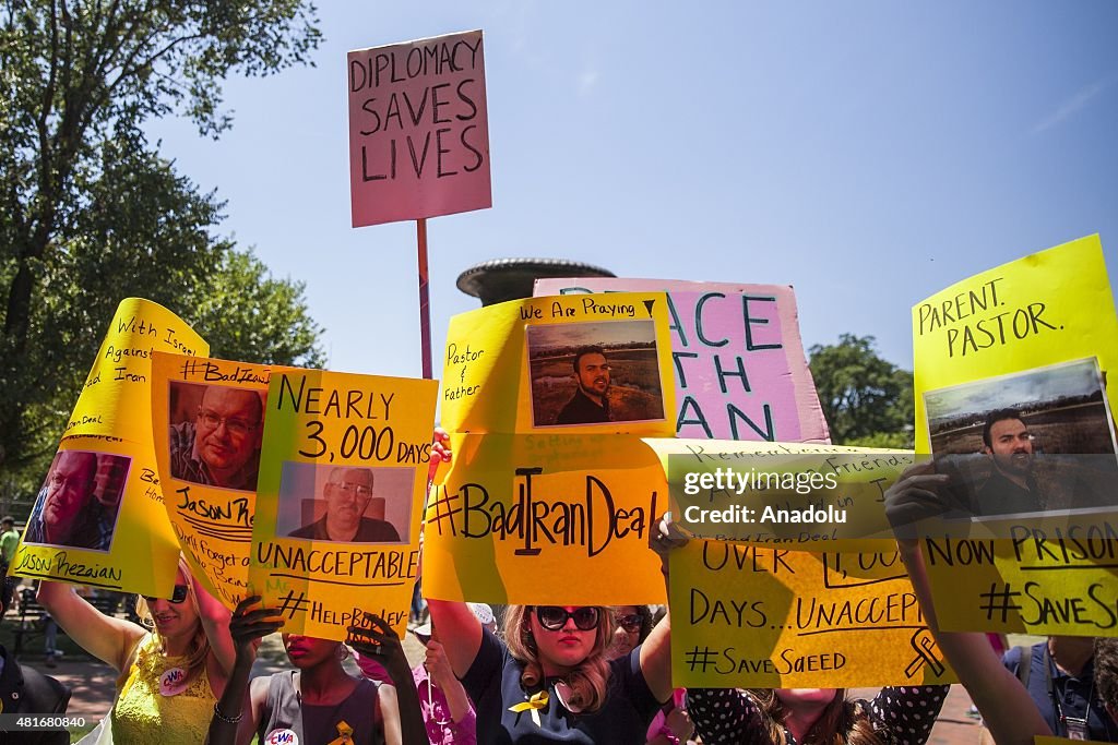 Iran Protest with Senator Ted Cruz