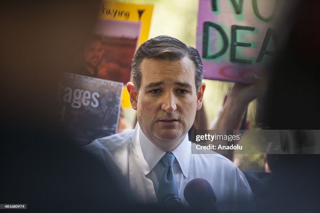 Iran Protest with Senator Ted Cruz