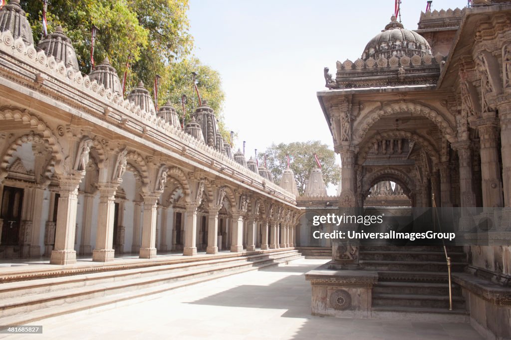 Architectural details of a temple, Swaminarayan Akshardham Temple, Ahmedabad, Gujarat, India