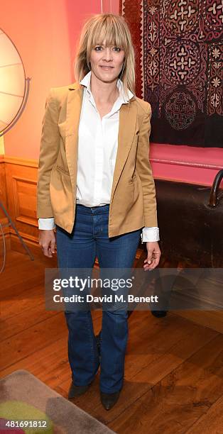 Edith Bowman attends the exclusive special screening of Trainwreck hosted by Nira Park at Soho Hotel on July 23, 2015 in London, England.