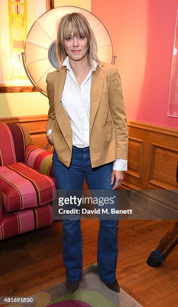 Edith Bowman attends the exclusive special screening of Trainwreck hosted by Nira Park at Soho Hotel on July 23, 2015 in London, England.