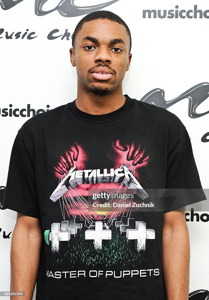 Skylar Stecker & Vince Staples Visit Music Choice