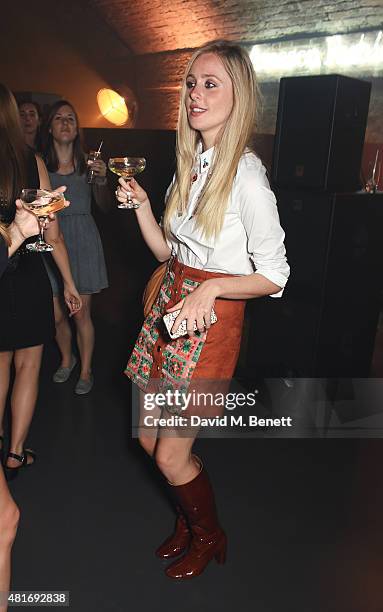 Diana Vickers attends the Amazon Fashion Photography Studio launch party, which opened on July 23, 2015 in London, England. Guest of honour was Suki...