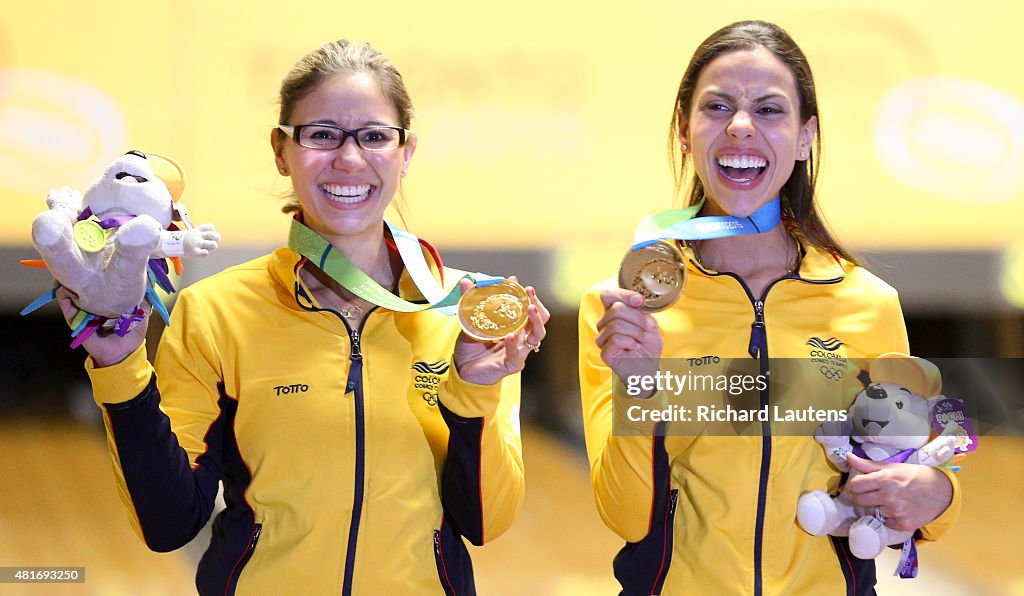 Pan Am  ten pin bowling doubles final