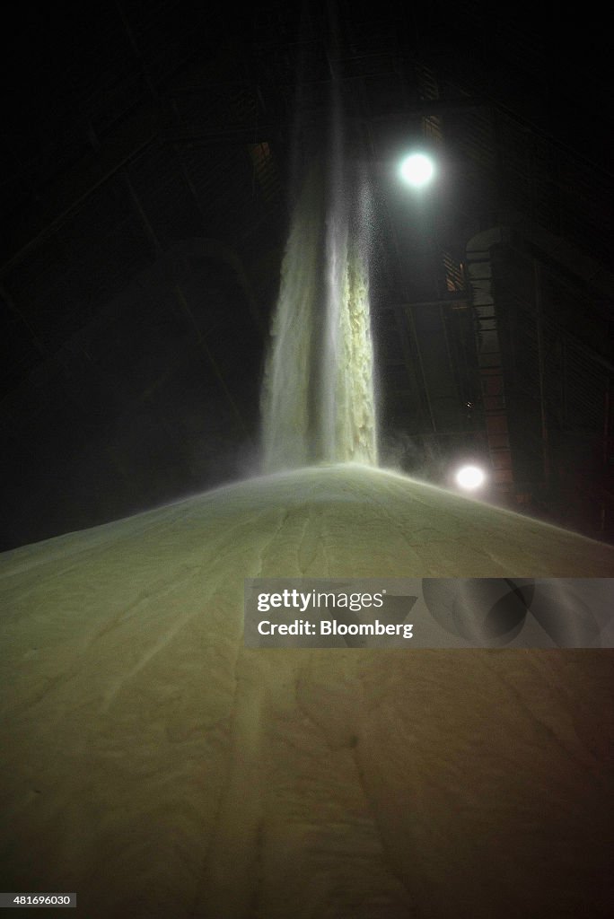 Operations Inside The Redpath Sugar Ltd. Refinery And Storage Facility