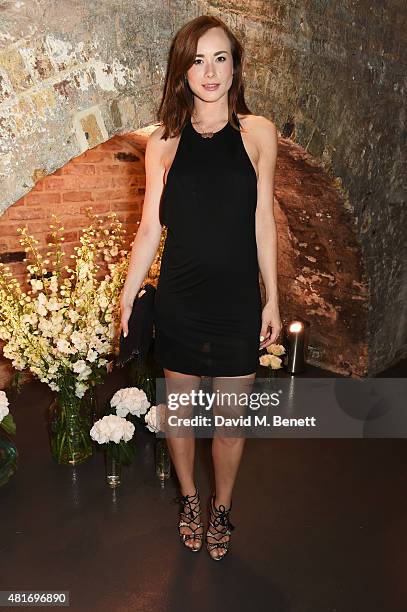 Imogen Leaver attends the Amazon Fashion Photography Studio launch party, which opened on July 23, 2015 in London, England. Guest of honour was Suki...