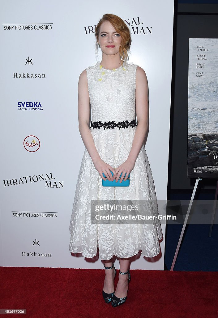 Premiere Of Sony Pictures Classics' "Irrational Man"