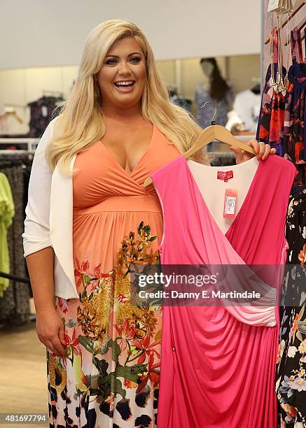 Gemma Collins attends Gemma Collins exclusive girls night on July 23, 2015 in London, England.