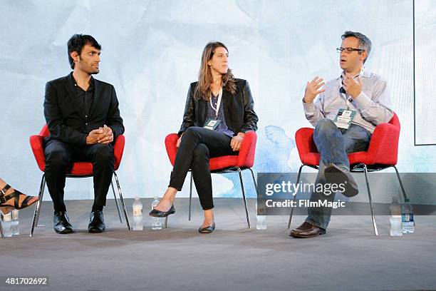 Jeetendr Sehdev, celebrity branding authority, Alison Stern, Co-Founder & VP Marketing / Business Development at Tubular, and Andrew Wallenstein,...