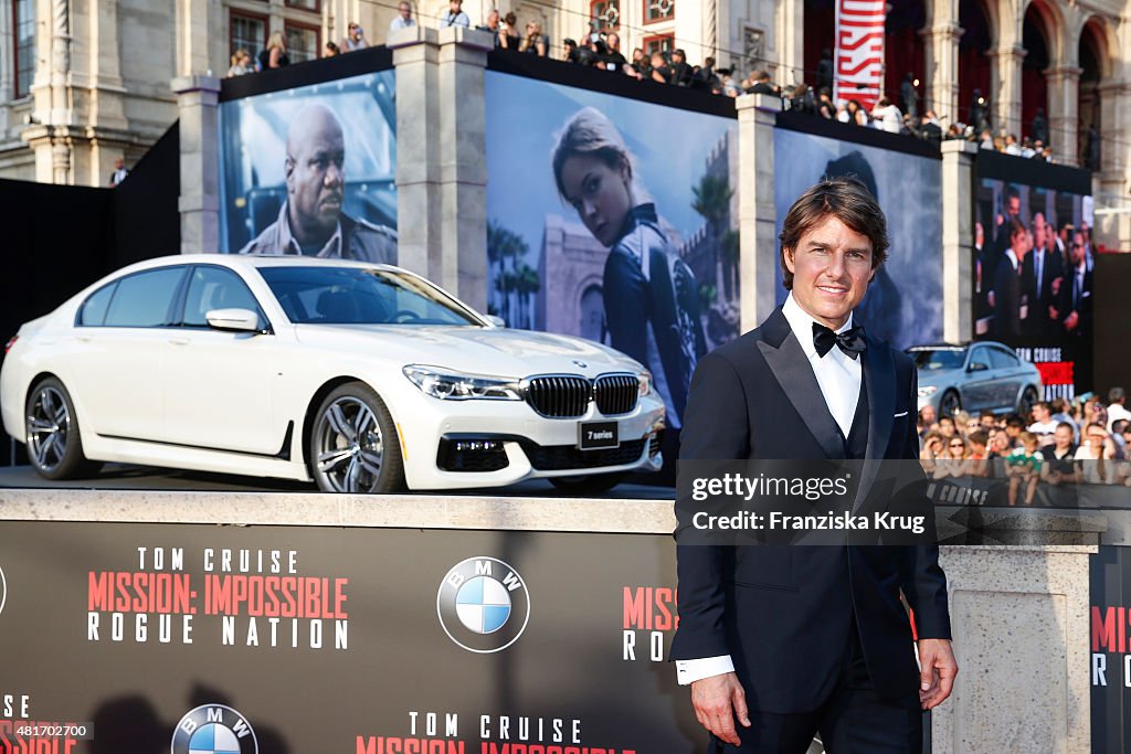 BMW At The 'Mission: Impossible - Rogue Nation' World Premiere