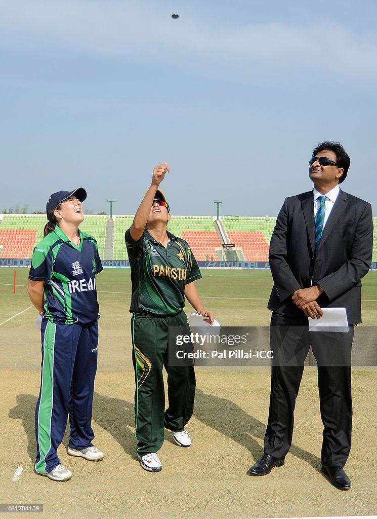 Pakistan Women v Ireland Women - ICC Womens World Twenty20 Bangladesh 2014