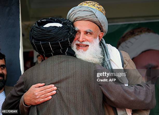 Abaidul Rasool Islamist Abdul Rasul Sayyaf Photos and Premium High Res Pictures ...