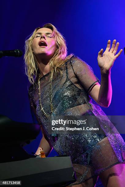 Grace Potter performs at Iroquois Amphitheater on July 23, 2015 in Louisville, Kentucky.