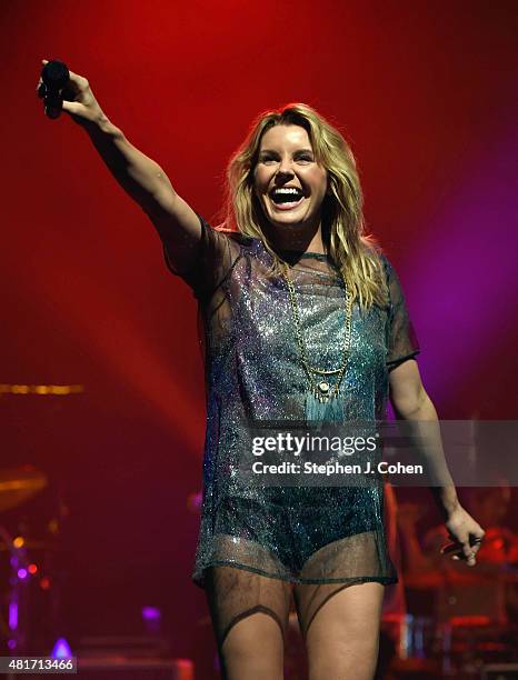 Grace Potter performs at Iroquois Amphitheater on July 23, 2015 in Louisville, Kentucky.