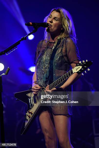 Grace Potter performs at Iroquois Amphitheater on July 23, 2015 in Louisville, Kentucky.