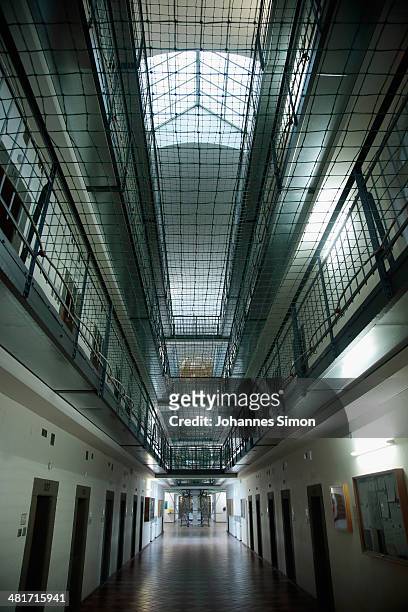 General and detail inside view of the Landsberg prison, where former FC Bayern Muenchen president Uli Hoeness will serve his three-year sentence, is...