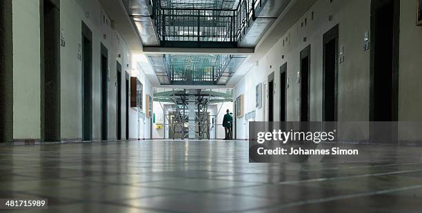 General and detail inside view of the Landsberg prison, where former FC Bayern Muenchen president Uli Hoeness will serve his three-year sentence, is...