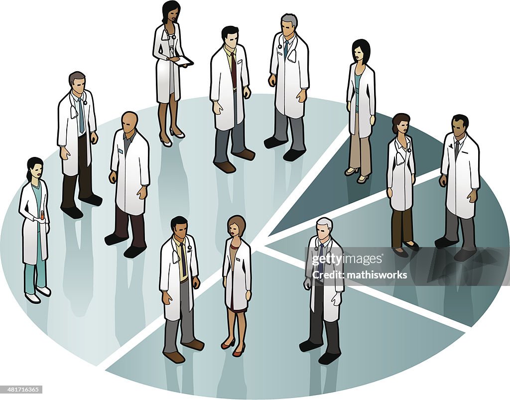 Doctor Pie Chart Image