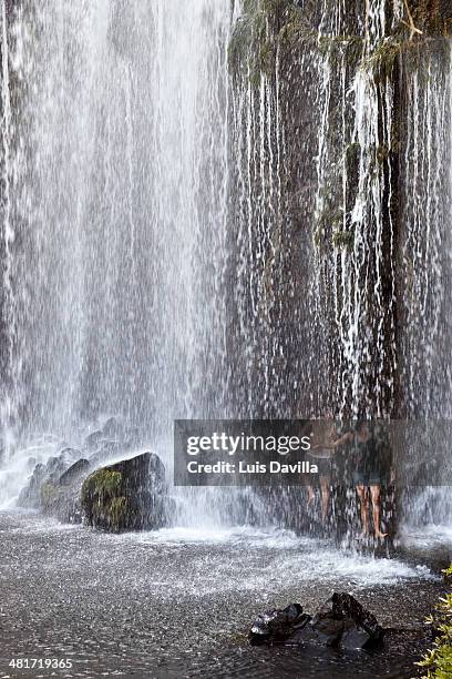 llano cortes waterfalls. costa rica - costa rica waterfall stock pictures, royalty-free photos & images