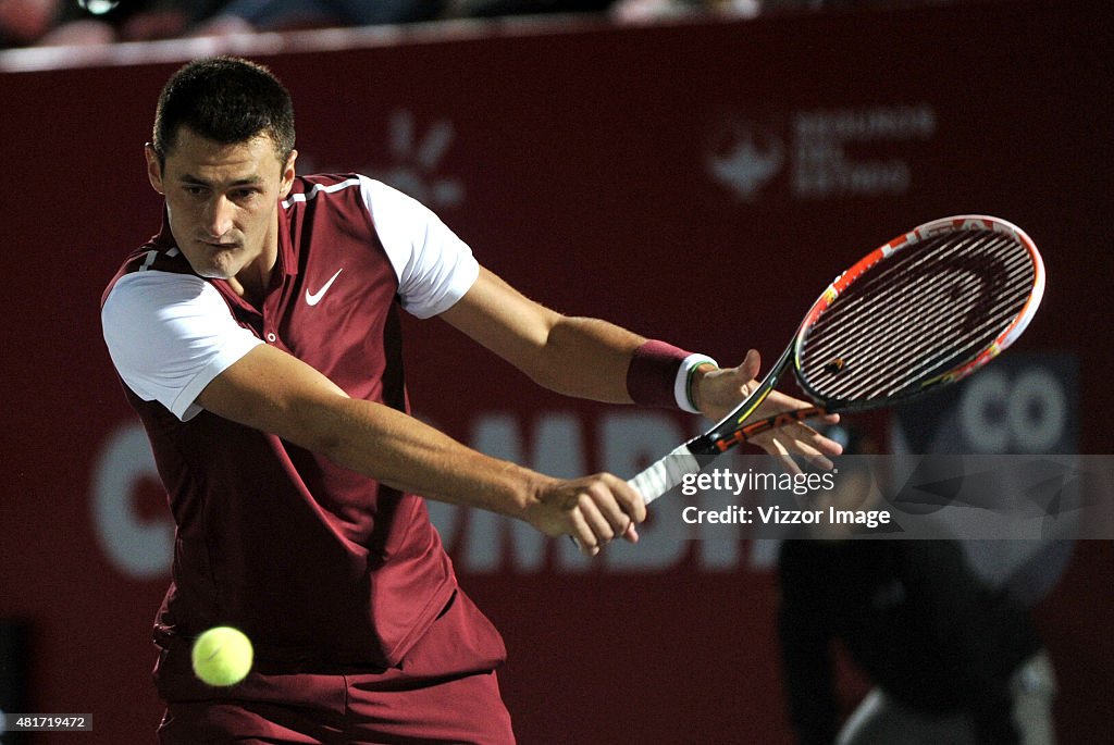 Claro Open Colombia 2015 - Adrian Menendez-Maceiras v Bernard Tomic