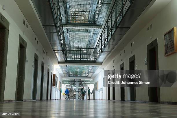 General and detail inside view of the Landsberg prison, where former FC Bayern Muenchen president Uli Hoeness will serve his three-year sentence, is...