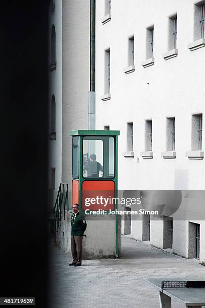 General and detail inside view of the Landsberg prison, where former FC Bayern Muenchen president Uli Hoeness will serve his three-year sentence, is...