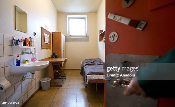 General wiev of the Landsberg Prison in Munich on March 31, 2104 where Uli Hoeness the former FC Bayern Munich president is to serve his three-year...