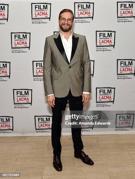 Writer Bryan Fuller attends the Film Independent at LACMA "An Evening With...Hannibal" event at the Bing Theatre at LACMA on July 23, 2015 in Los...