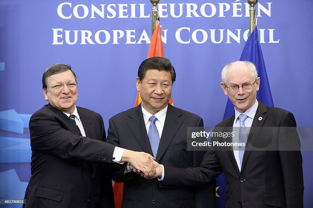 Chinese President Xi Jinping at European Council