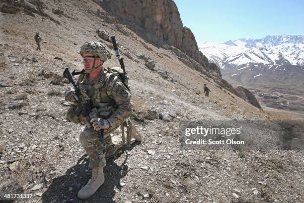 Jimmy Orrell from Claremore, Oklahoma with the U.S. Army's 2nd Battalion 87th Infantry Regiment, 3rd Brigade Combat Team, 10th Mountain Division...