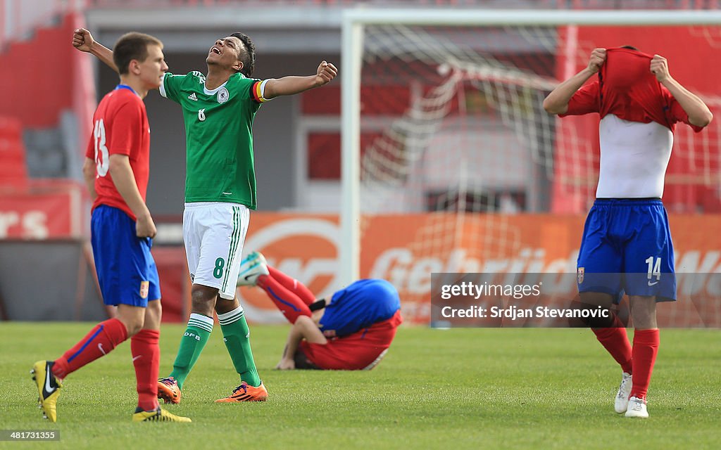 U17 Serbia v U17 Germany - UEFA Under17 Elite Round