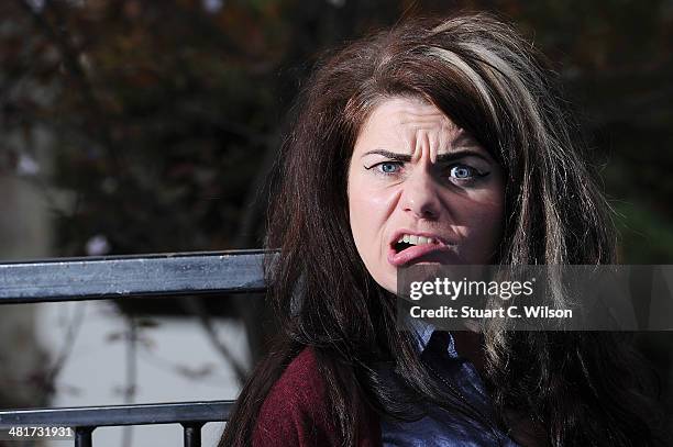 Caitlin Moran attends day one of Advertising Week Europe at BAFTA 195 Piccadilly Venue on March 31, 2014 in London, England.