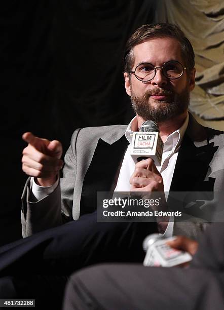 Writer Bryan Fuller attends the Film Independent at LACMA "An Evening With...Hannibal" event at the Bing Theatre at LACMA on July 23, 2015 in Los...